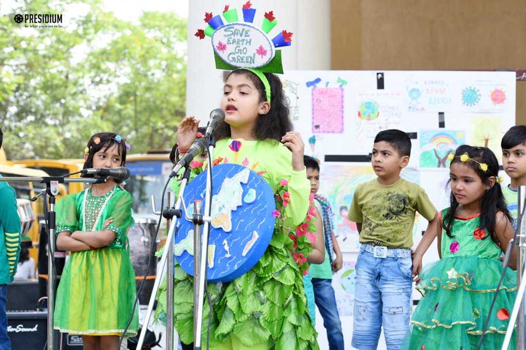 Presidium Gurgaon-57, AMBASSADORS OF NATURE PLEDGE TO PRESERVE MOTHER EARTH