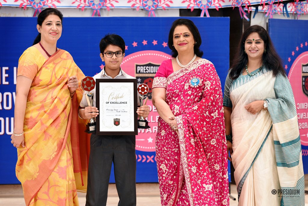 Presidium Indirapuram, ACADEMIC EXCELLENCE AWARDS 2017: HONOURING OUR SCHOLARS