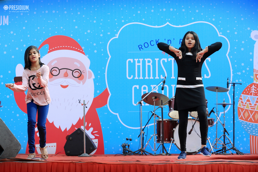 Presidium Indirapuram, PRESIDIANS REVEAL THEIR TALENT AT ROCK N' ROLL CHRISTMAS CARNIVAL