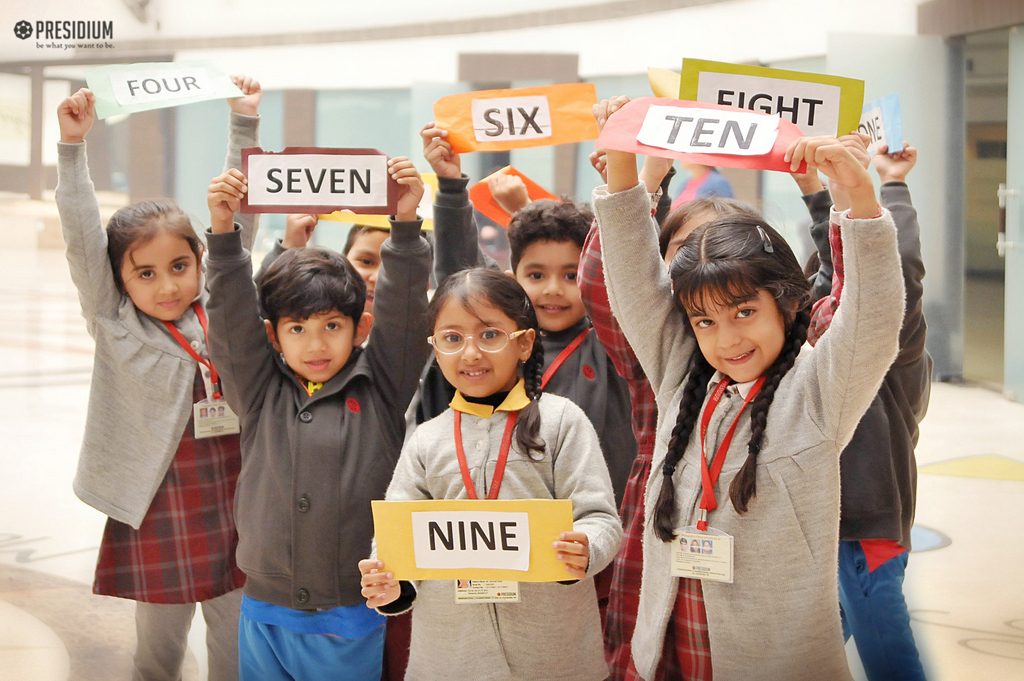 Presidium Indirapuram, MATH WEEK: YOUNG MINDS ON A TRIP TO THE WORLD OF MATHEMATICS