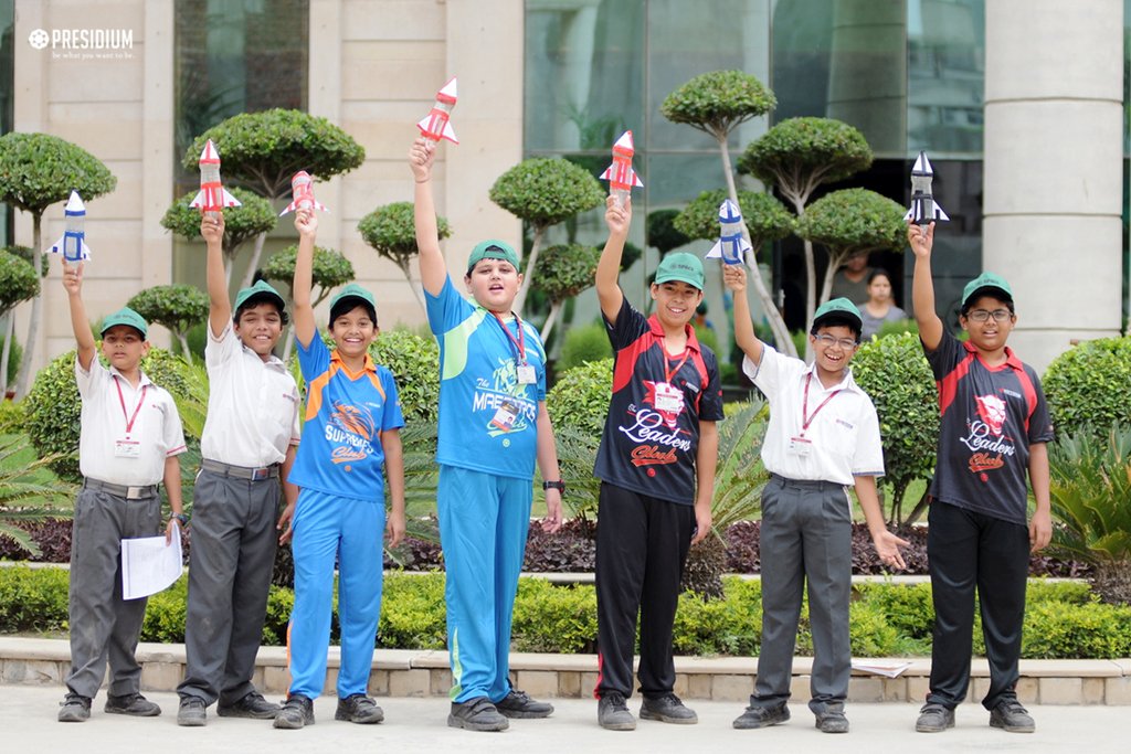 Presidium Indirapuram, OUR YOUNG ASTRONAUTS ENJOY A SESSION ON ADVANCED ROCKETRY