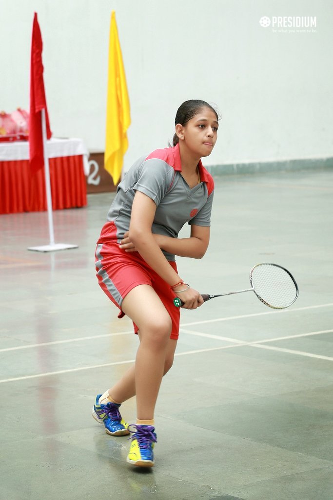 Presidium Rajnagar, PRESIDIANS EXHIBIT THEIR TALENT AT BADMINTON TOURNAMENT