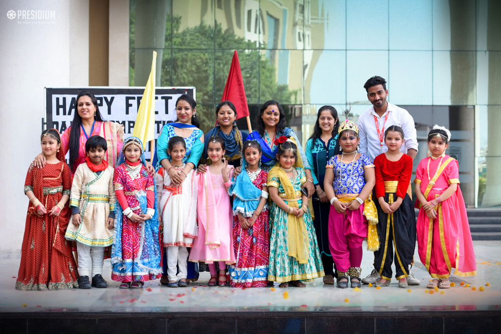 Presidium Gurgaon-57, INTRA-CLASS DANCE COMPETITION WITNESSES ENERGETIC PERFORMANCES