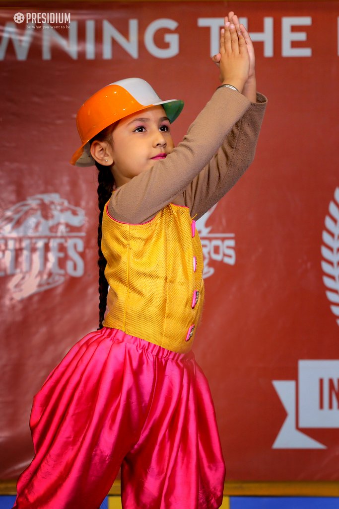 Presidium Punjabi Bagh, PRESIDIANS EXHIBIT THEIR DANCING SKILLS AT HAPPY FEET COMPETITION