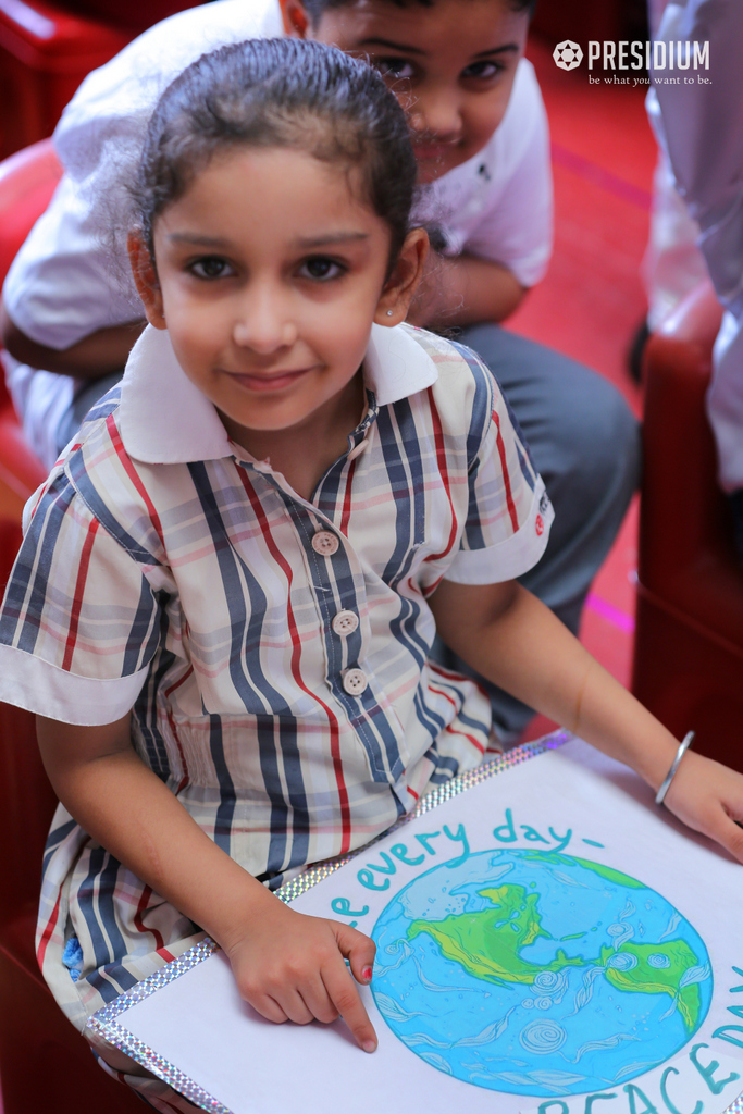 Presidium Punjabi Bagh, INTERNATIONAL DAY OF PEACE:PRESIDIANS SPREAD LOVE & PEACE!