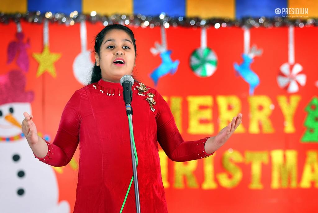 Presidium Punjabi Bagh, STUDENTS MARK CHRISTMAS WITH SUDHA MA’AM