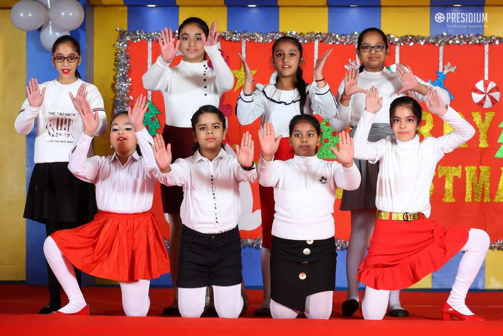 Presidium Punjabi Bagh, STUDENTS MARK CHRISTMAS WITH SUDHA MA’AM