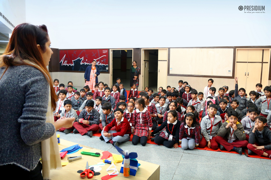 Presidium Gurgaon-57, PRESIDIANS HONE THEIR SOCIAL SKILLS WITH PUPPET MAKING ACTIVITY