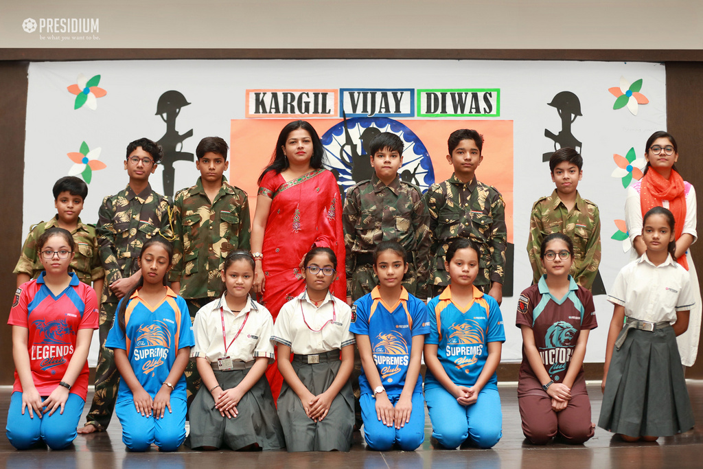 Presidium Rajnagar, CELEBRATING THE CONTRIBUTIONS OF MARTYRS ON KARGIL VIJAY DIWAS