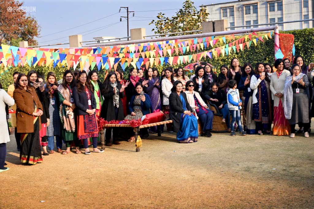 Presidium Rajnagar, A JOYFUL LOHRI CELEBRATION WITH OUR DEAR SUDHA MA’AM