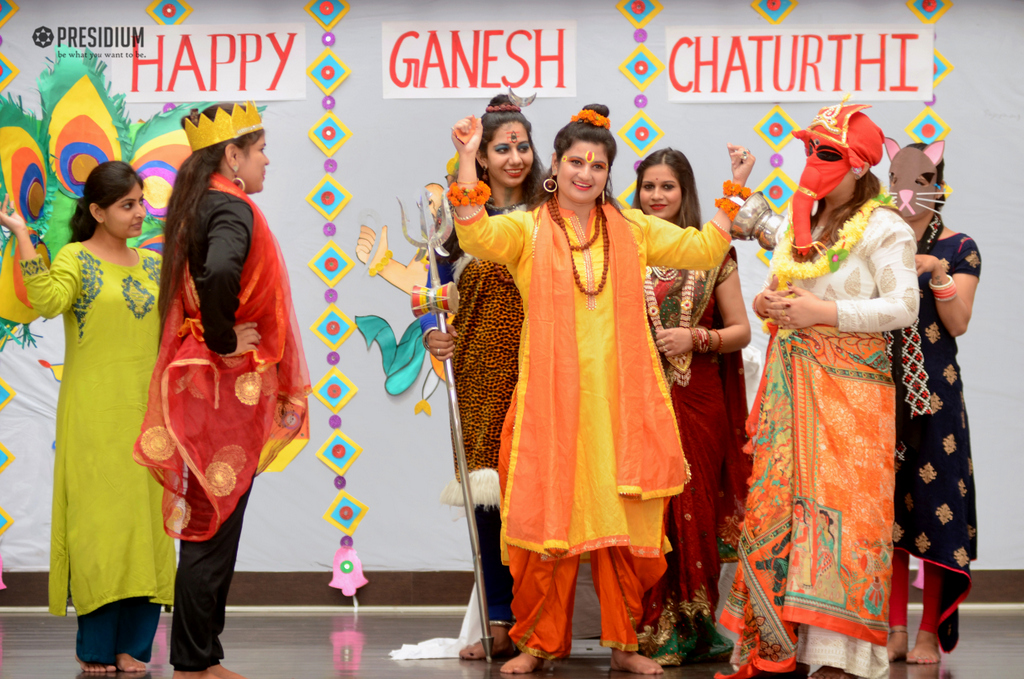 Presidium Rajnagar, PRESIDIANS CELEBRATE GANESH CHATURTHI IN AN ECO-FRIENDLY WAY