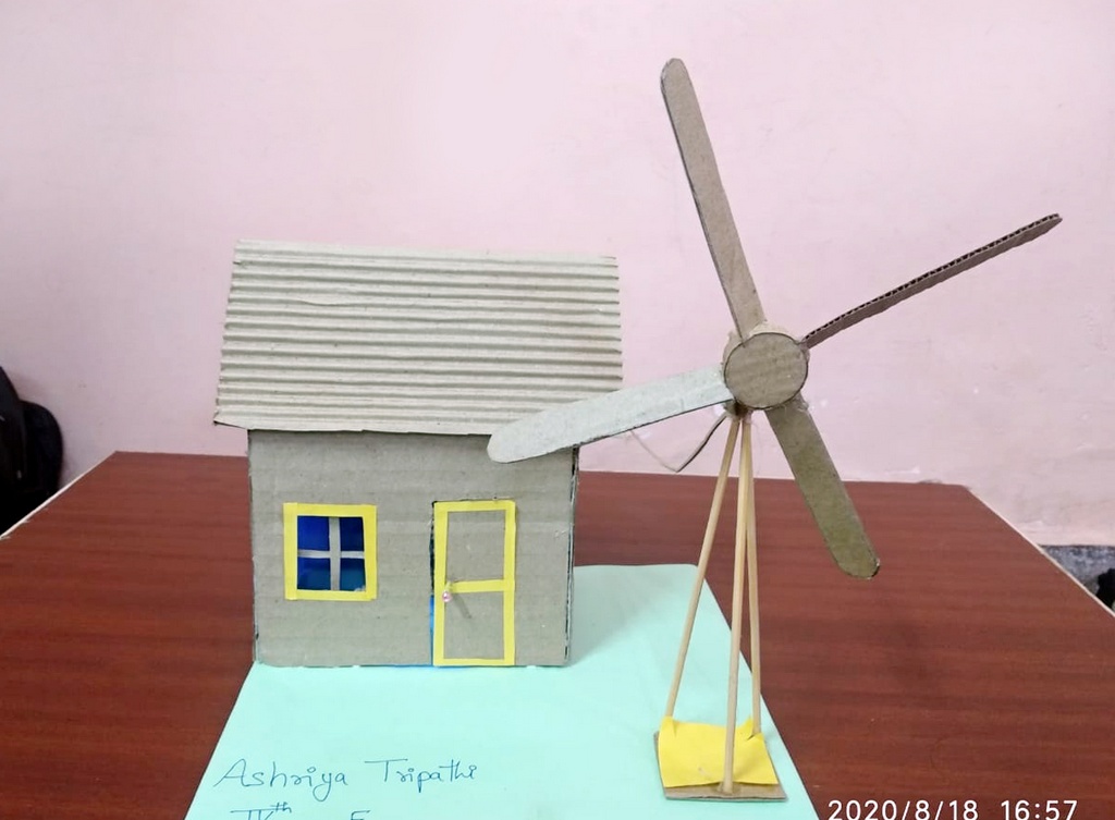 Presidium Rajnagar, PRESIDIANS DESIGN RENEWABLE ENERGY MODELS TO CREATE AWARENESS!