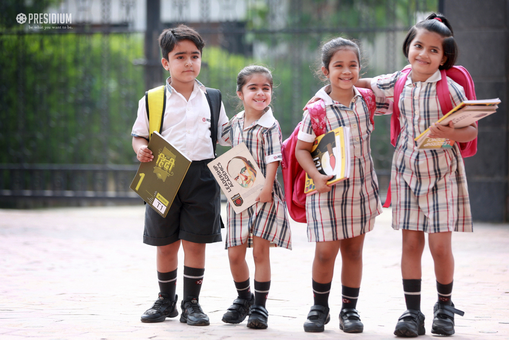 Presidium Rajnagar, THE SCHOOL ENLIVENS WITH EXCITED PRESIDIANS AFTER SUMMER BREAK! 