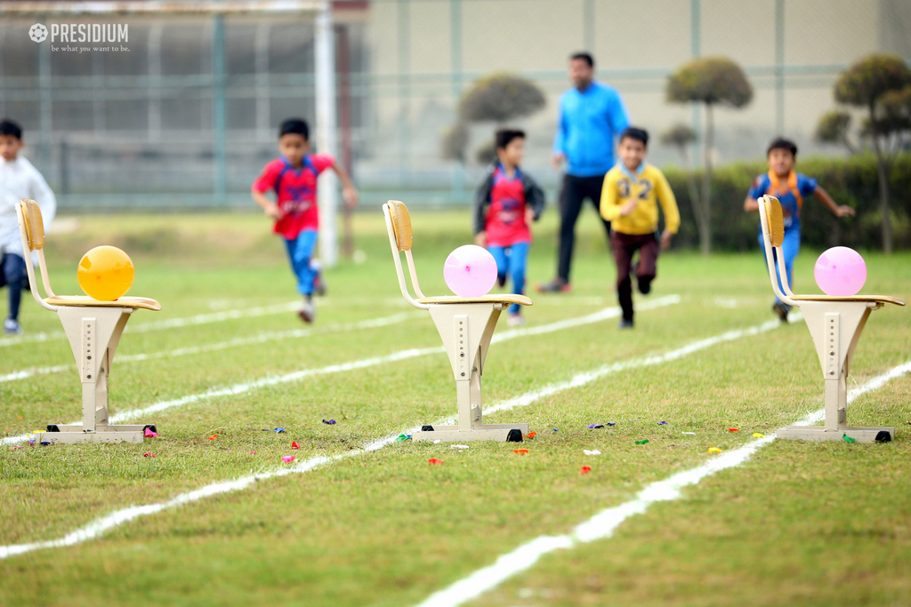 Presidium Rajnagar, SPORTS DAY SEMI FINALS: SPORTS REVEAL THE CHARACTER OF PLAYERS