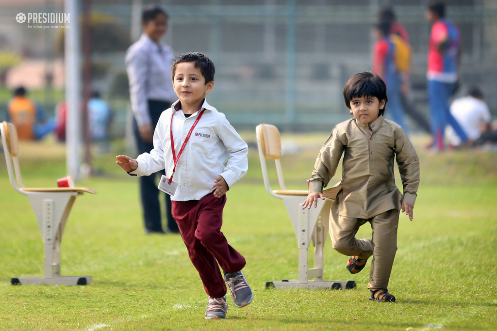 Presidium Rajnagar, SPORTS DAY SEMI FINALS: SPORTS REVEAL THE CHARACTER OF PLAYERS