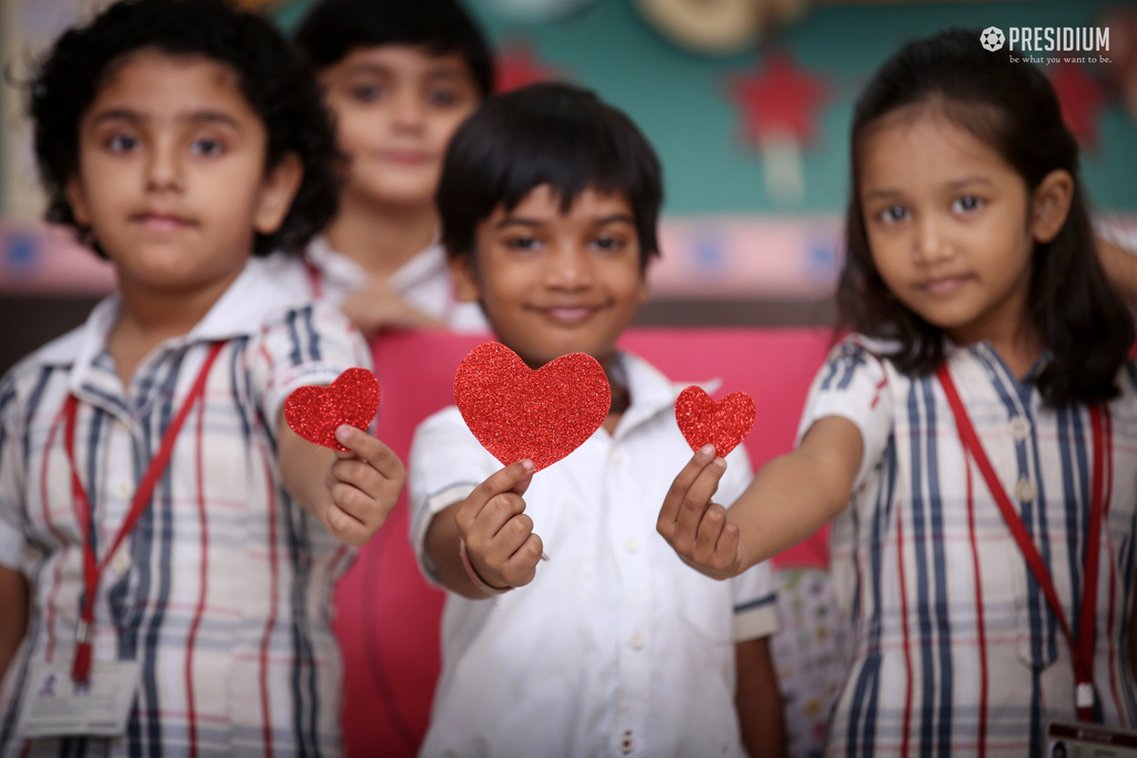 Presidium Rajnagar, HEART DAY: PRESIDIANS GIVE THUMBS UP TO A HEALTHY LIFESTYLE