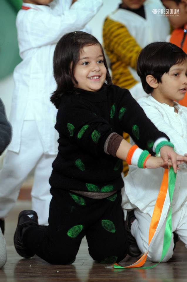 Presidium Indirapuram, PATRIOTIC PRESIDIANS CELEBRATE 69TH REPUBLIC DAY WITH ZEST