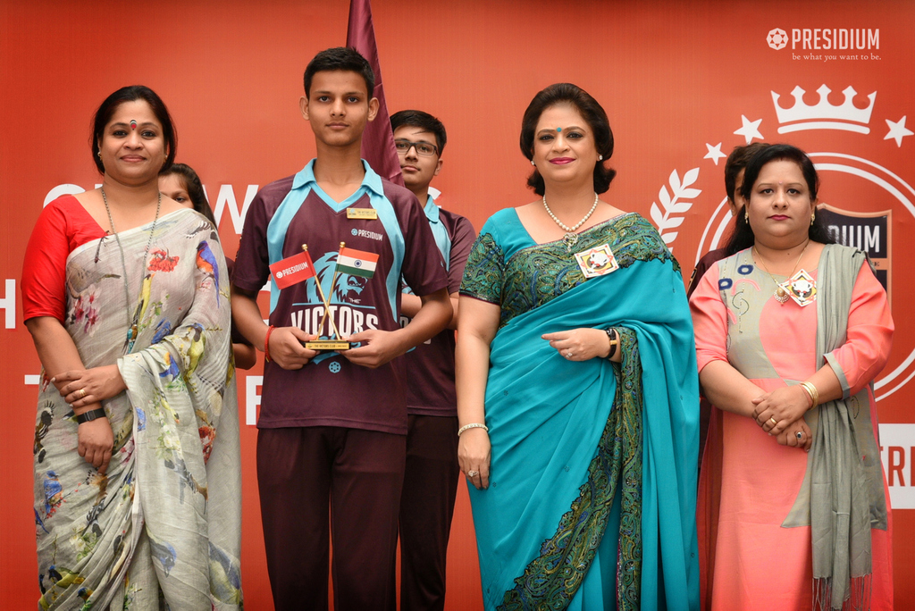 Presidium Rajnagar, INVESTITURE CEREMONY 2018: CROWNING LEADERS OF PRESIDIUM!