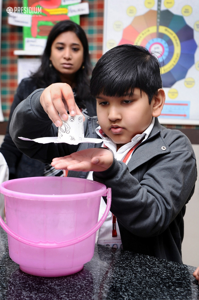 Presidium Gurgaon-57, PRESIDIANS LEARN ABOUT THE PROPERTIES OF AIR WITH AN EXPERIMENT