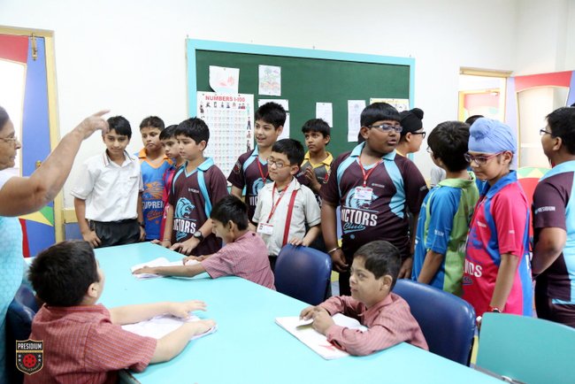 Presidium Gurgaon-57, PRESIDIANS DISCOVER HUMANITY AT SPARSH SPECIAL SCHOOL