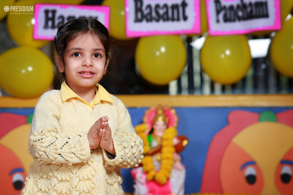 Presidium Vivek Vihar, PRESIDIANS CELEBRATE BASANT PANCHAMI WITH GREAT ARDOR