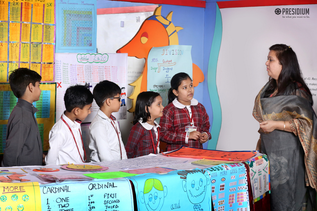 Presidium Vivek Vihar, PRESIDIANS RECOLLECT MATHEMATICS LESSONS THROUGH GANITOTSAV