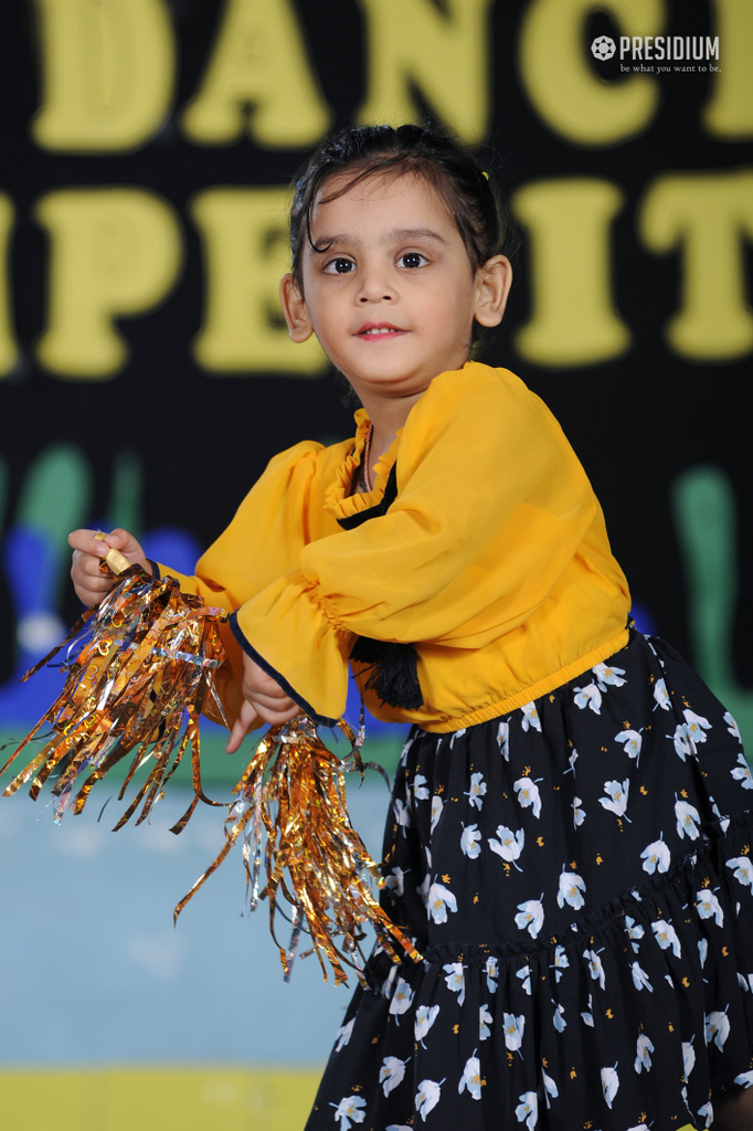 Presidium Vivek Vihar, PRAISEWORTHY POWERFUL PERFORMANCES AT INTERCLASS DANCE CONTEST
