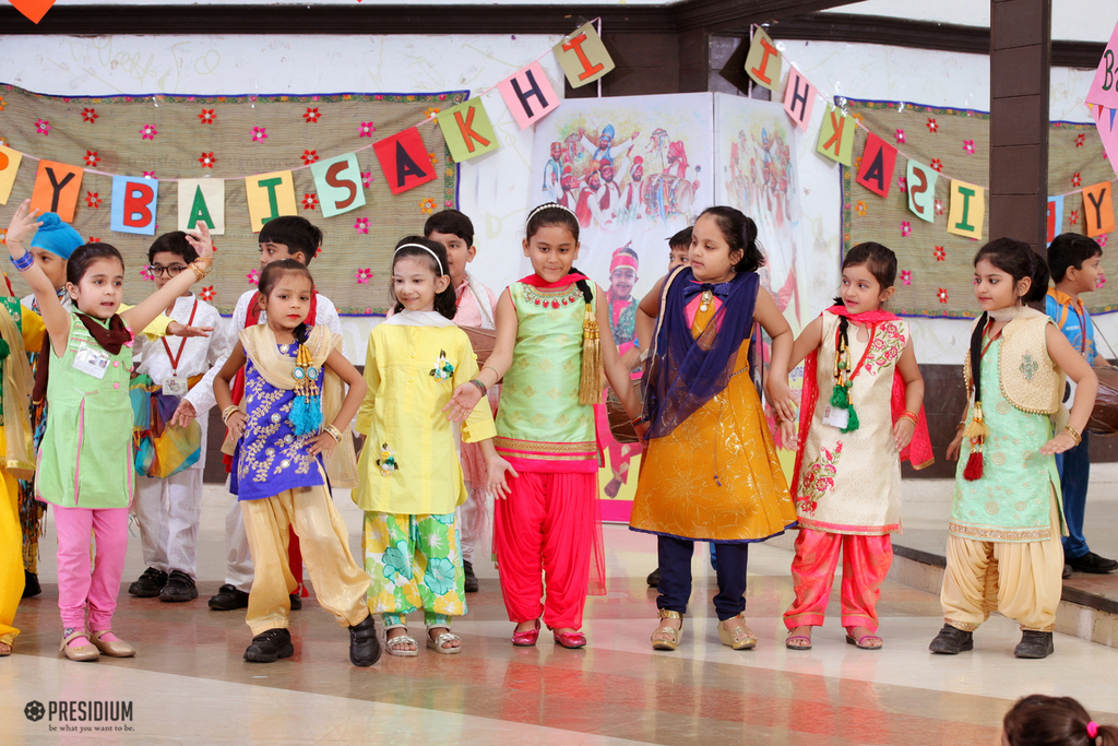 Presidium Indirapuram, PRESIDIANS CELEBRATE BAISAKHI WITH BOUNDLESS FERVOUR & GAIETY