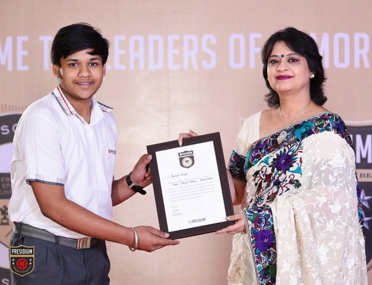 Presidium Indirapuram, PRESIDIUM’S YOUNG ACHIEVERS ACKNOWLEDGED AT CHAIRPERSON HONOURS-A GRAND CEREMONY