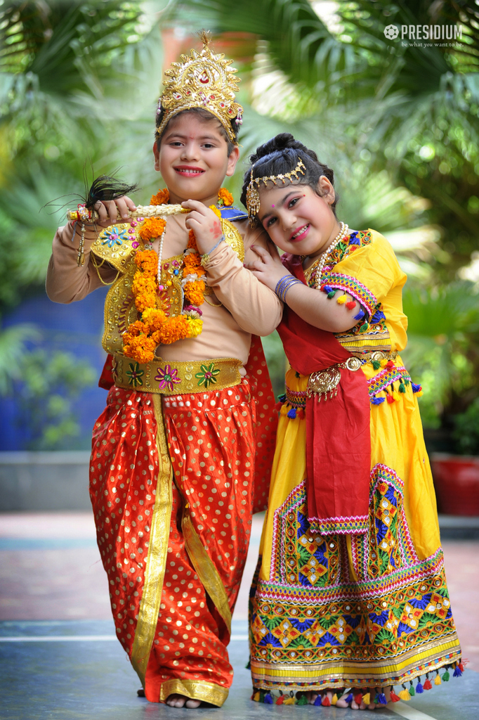 Presidium Pitampura, JAY SHRI KRISHNA! PRESIANS JOYOUSLY CELEBRATE JANMASHTAMI