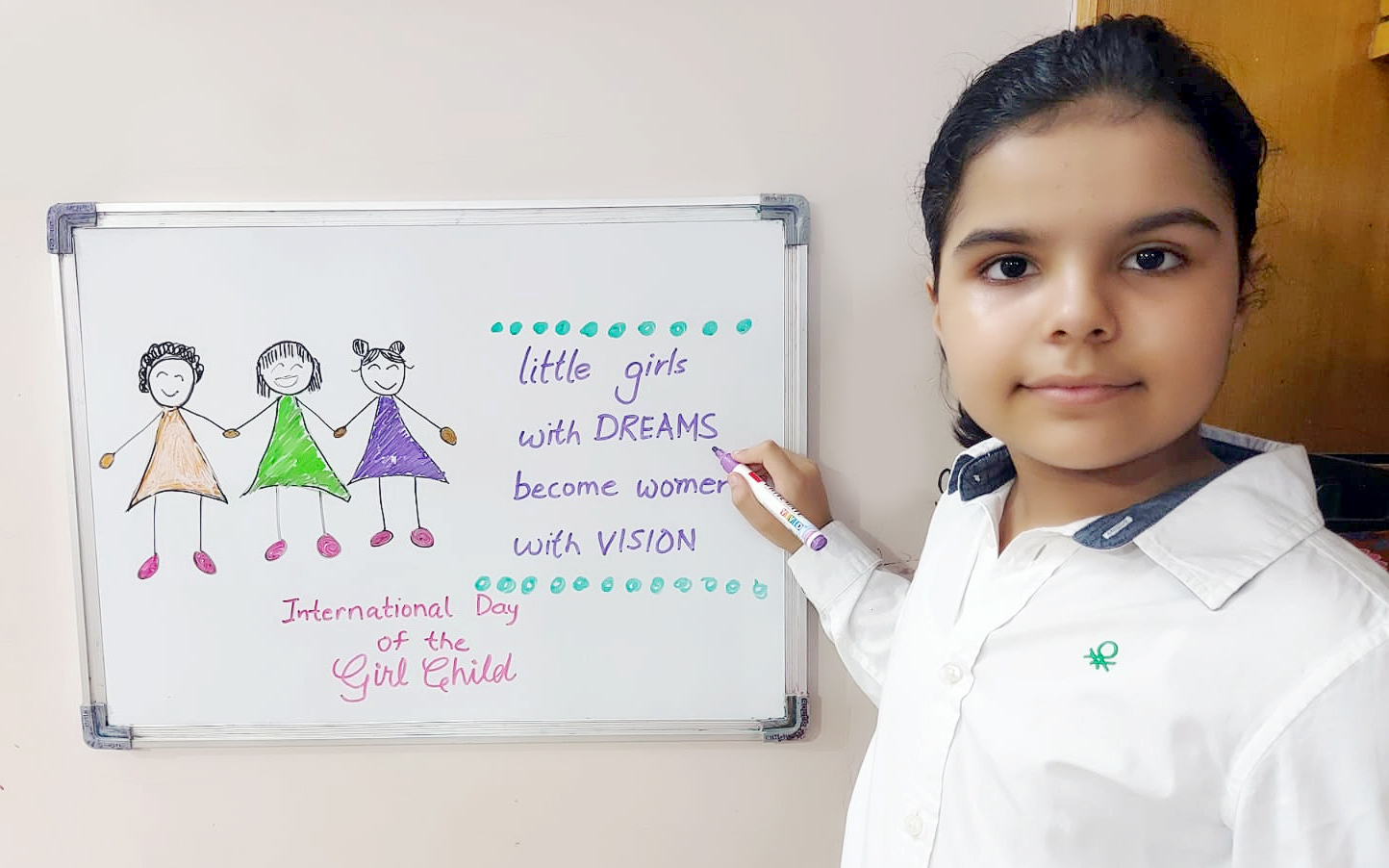 Presidium Dwarka-6, INTERNATIONAL DAY OF GIRL CHILD: GIRLS ARE THE FUTURE