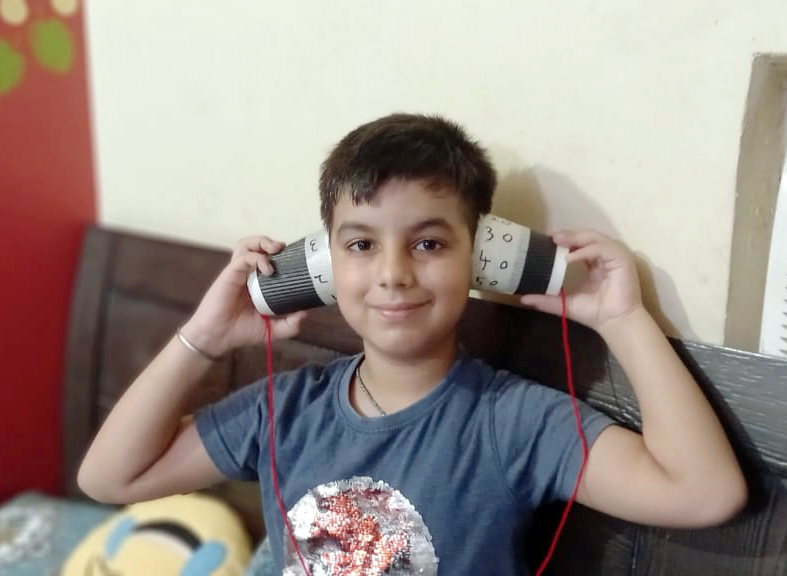 Presidium Dwarka-6, STUDENTS PARTICIPATE IN TELEPHONE MAKING WITH SHEER ZEAL Presidium Dwarka-6, STUDENTS PARTICIPATE IN TELEPHONE MAKING WITH SHEER ZEAL