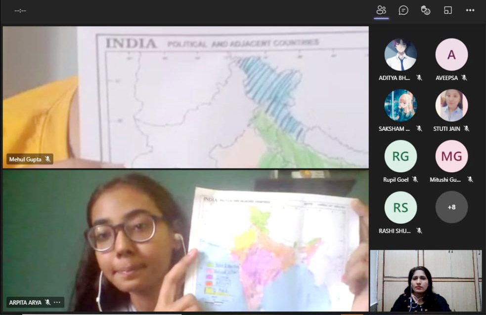 Presidium Rajnagar, STUDENTS LEARN ABOUT DIFFERENT TYPES OF SOIL