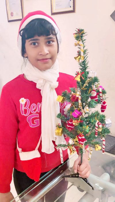 Presidium Vivek Vihar, STUDENTS CELEBRATE CHRISTMAS WITH GAMES AND CAROLS!