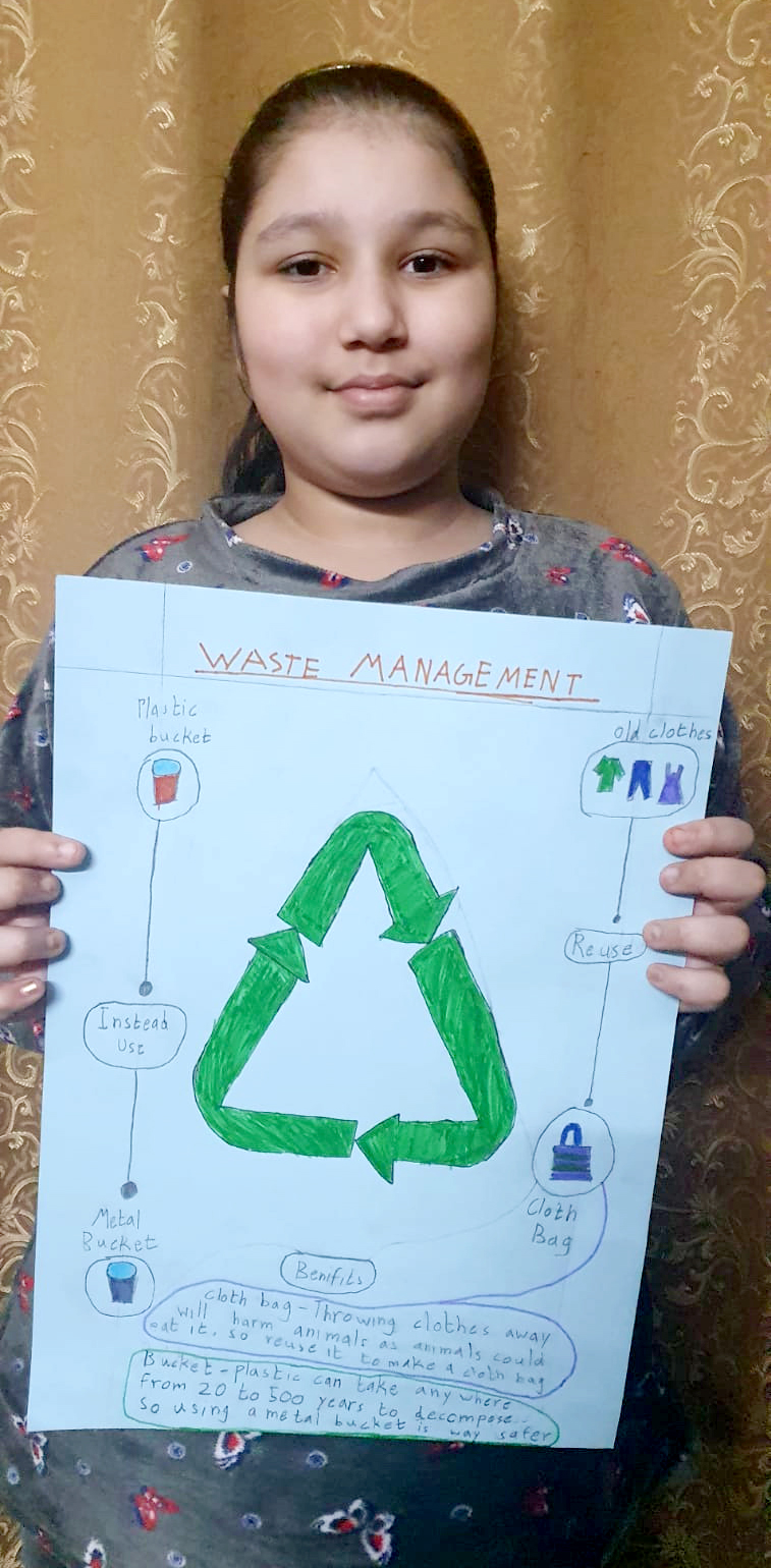 Presidium Dwarka-6, STUDENTS LEARN ABOUT THE IMPORTANCE OF WASTE PREVENTION 