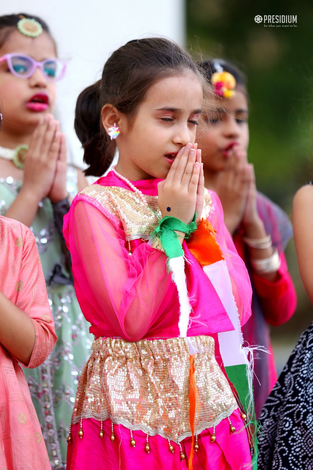 Presidium Gurgaon-57, BUDDHA PURNIMA: STUDENTS SPREAD MESSAGE OF UNIVERSAL BROTHERHOOD