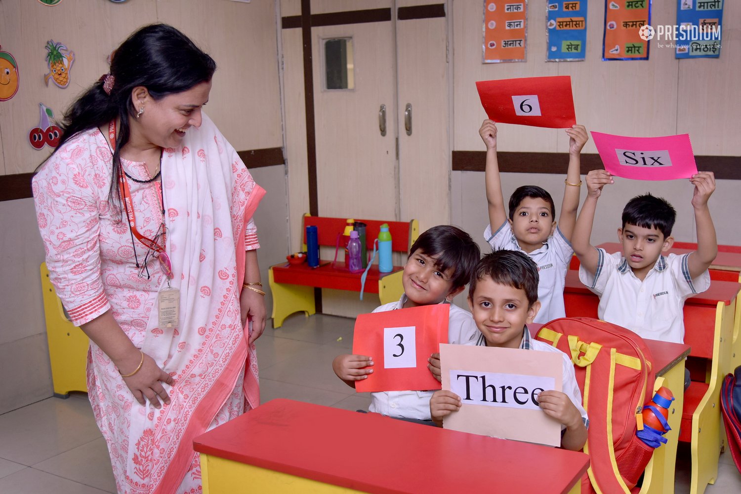 Presidium Gurgaon-57, YOUNG MINDS UNDERSTAND THE CONCEPT OF NUMBER NAMES