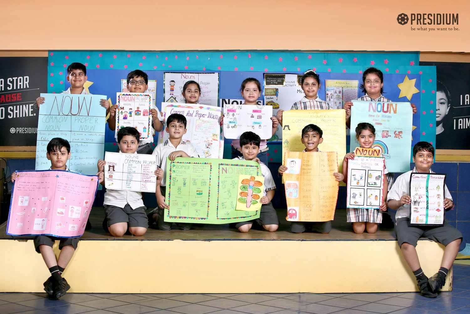 Presidium Punjabi Bagh, STUDENTS RECAPITULATE THE TOPIC OF NOUN & ITS TYPES