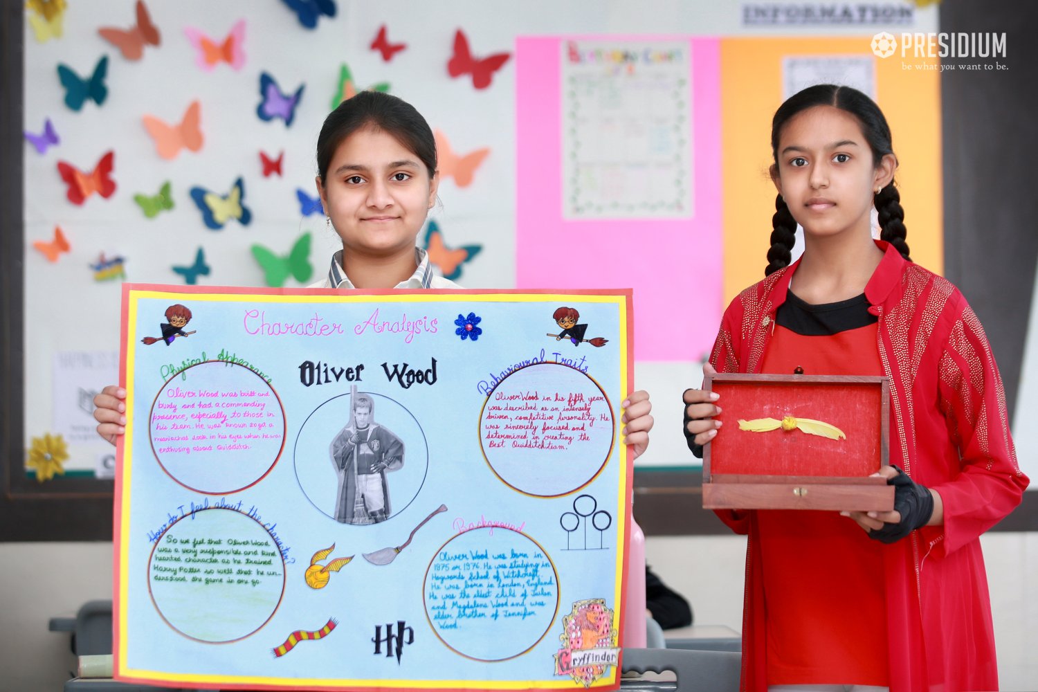 Presidium Rajnagar, STUDENTS LEARN THE ART OF CHARACTER ANALYSIS!