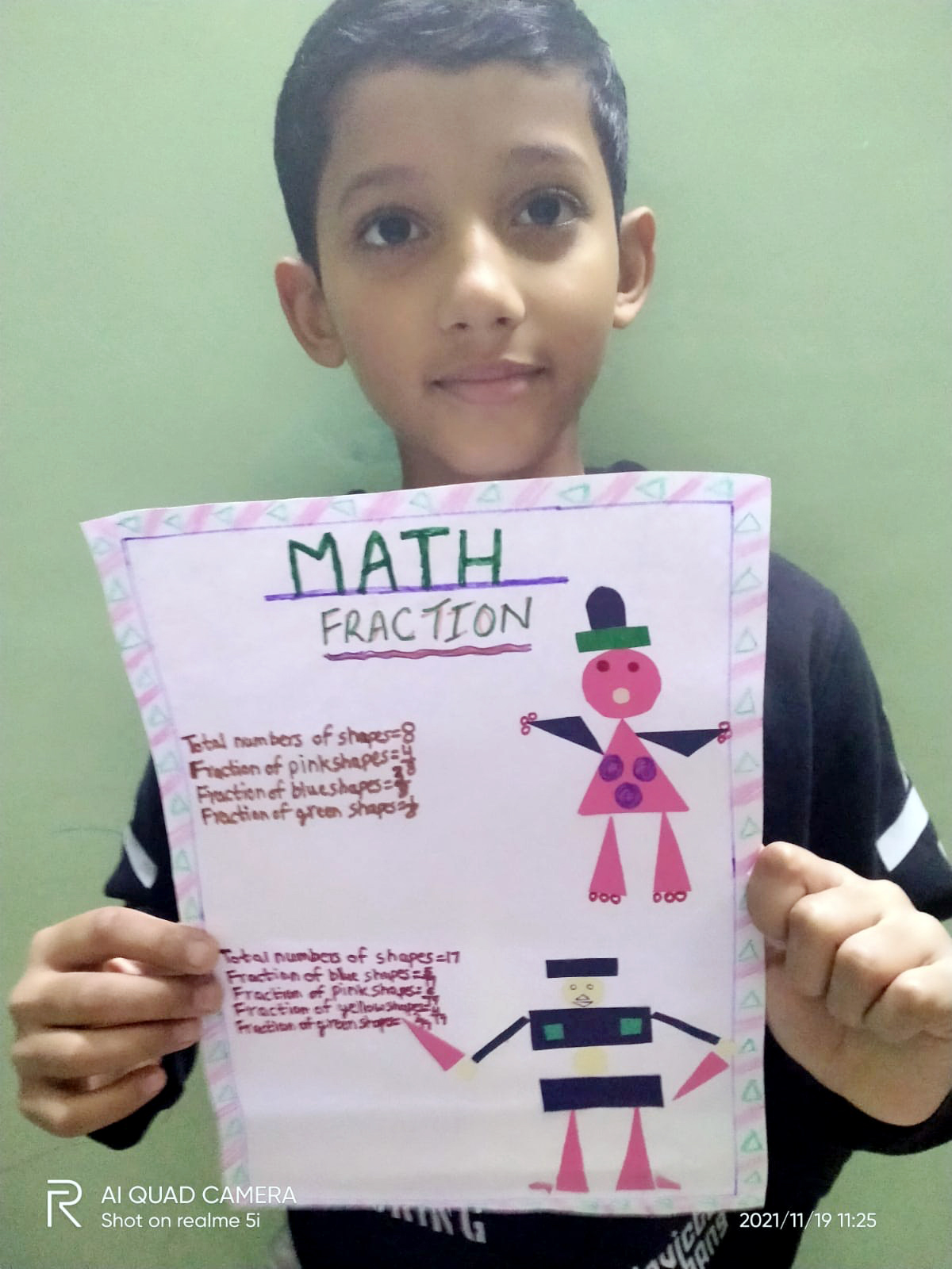 Presidium Rajnagar, STUDENTS ENHANCE THEIR KNOWLEDGE ABOUT FRACTIONS