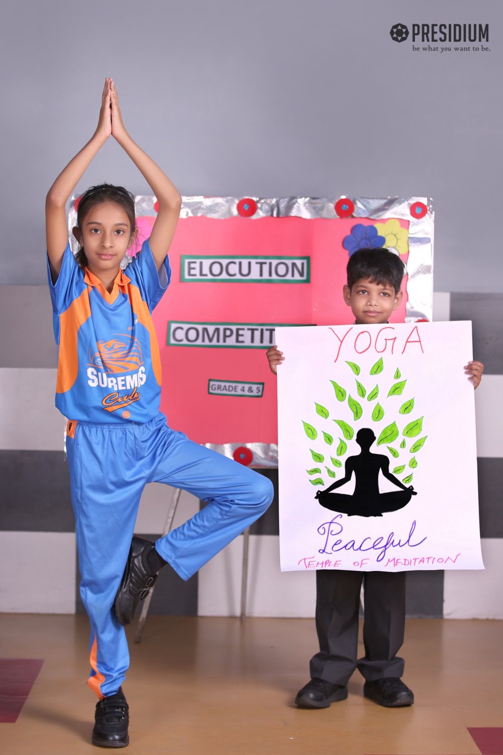 Presidium Vivek Vihar, STUDENTS ACE THE ART OF PUBLIC SPEAKING AT ELOCUTION COMPETITION