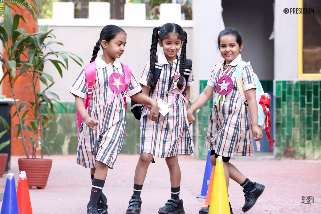 Presidium Vivek Vihar, PRESIDIANS RECEIVE A WARM WELCOME!