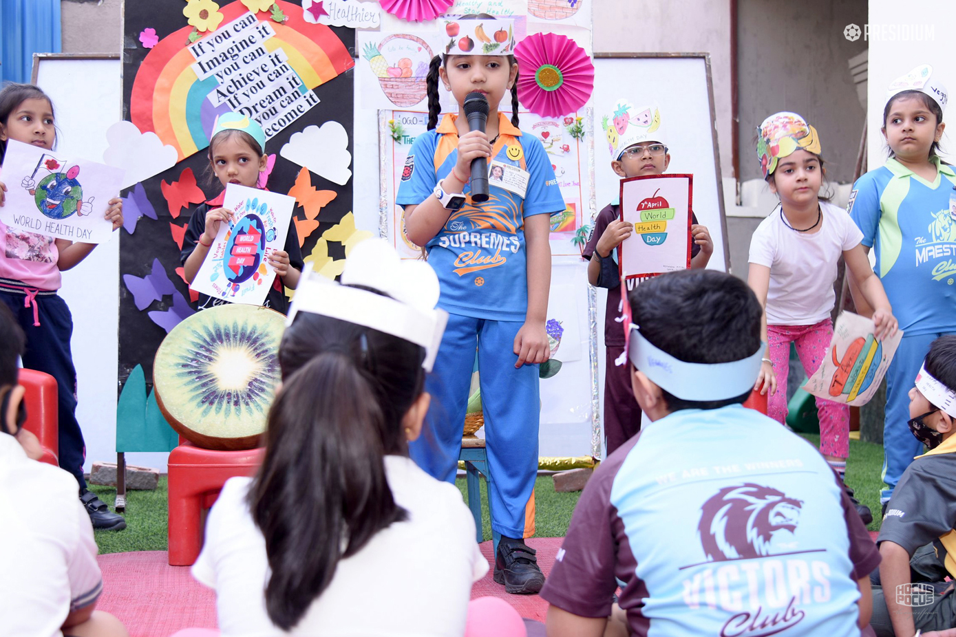 Presidium Vivek Vihar, STUDENTS LEARN THE IMPORTANCE OF STAYING PHYSICALLY FIT