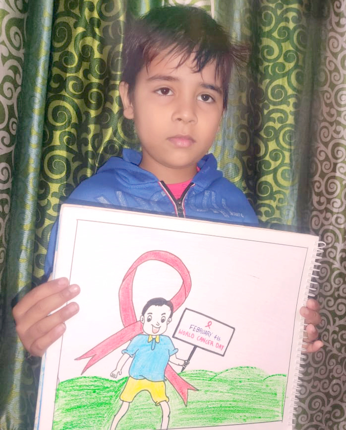 Presidium Vivek Vihar, STUDENTS OBSERVE WORLD CANCER DAY WITH A HANDFUL OF ACTIVITIES Presidium Vivek Vihar, STUDENTS OBSERVE WORLD CANCER DAY WITH A HANDFUL OF ACTIVITIES