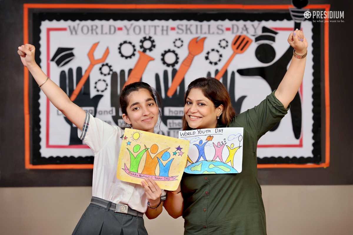 Presidium Noida-31, STUDENTS SPREAD AWARENESS ABOUT RELEVANT SKILLS Presidium Noida-31, STUDENTS SPREAD AWARENESS ABOUT RELEVANT SKILLS
