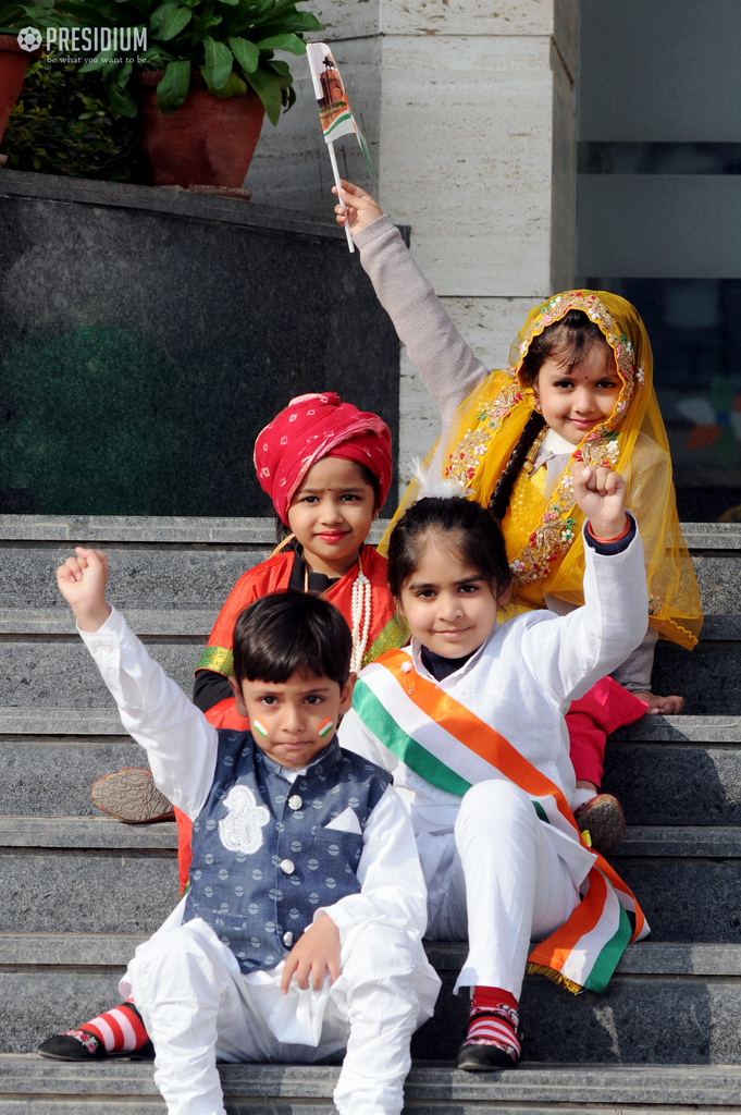 Presidium Rajnagar, PRESIDIANS CELEBRATE THE INDIAN CONSTITUTION ON 70TH REPUBLIC DAY