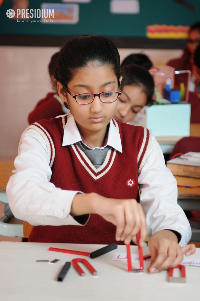 Presidium Rajnagar, PRESIDIANS LEARN THE PROPERTIES OF MAGNETISM WITH A FUN ACTIVITY!