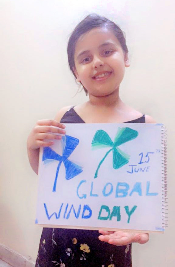 Presidium Vivek Vihar, PRESIDIANS MARK WORLD WIND DAY WITH SPECIAL ASSEMBLY!