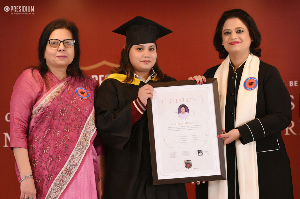 Presidium Gurgaon-57, CITATION CEREMONY: WISHING THE STUDENTS A BRIGHTER FUTURE AHEAD