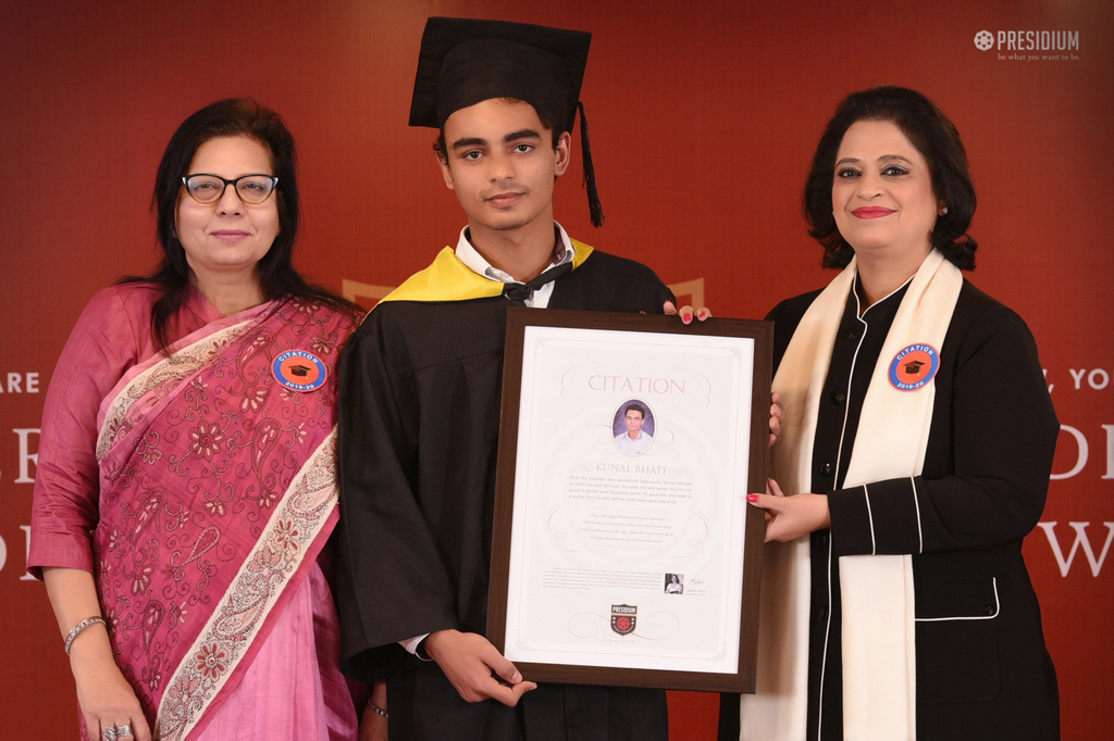 Presidium Gurgaon-57, CITATION CEREMONY: WISHING THE STUDENTS A BRIGHTER FUTURE AHEAD